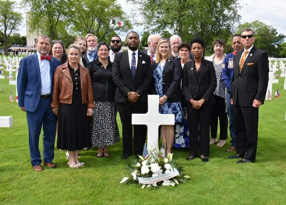 Patton Conducts International Relations in Europe